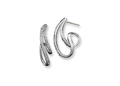 Rhodium Plated | Fashion Earrings